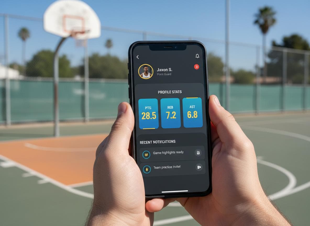Vista previa de la app Sporty para organizar partidos